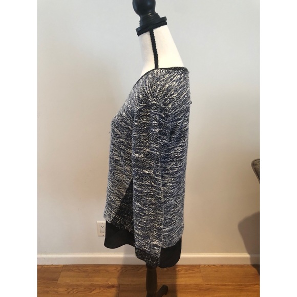 Two by Vince Camuto Tweed Layered Top - Picture 4 of 6